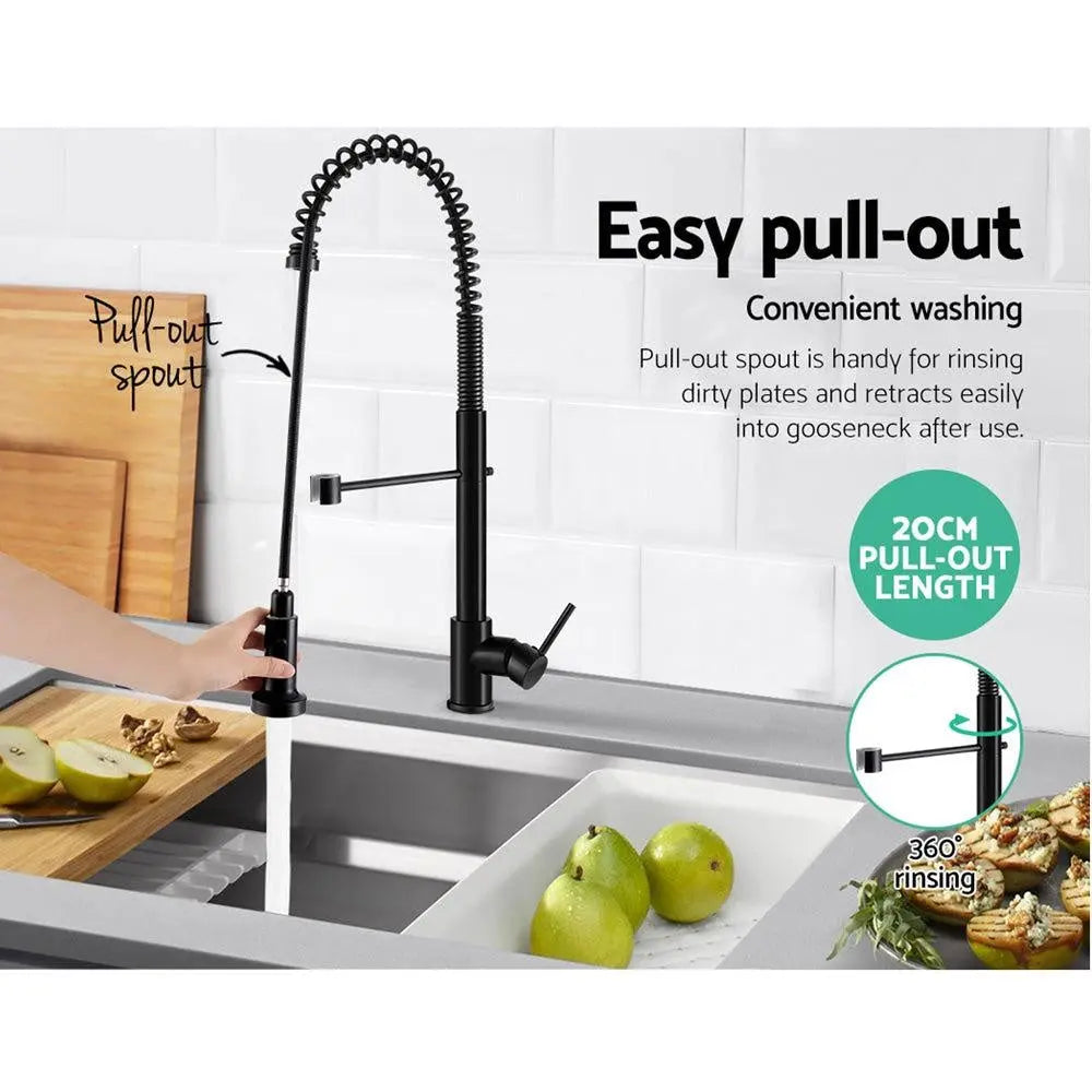 Cefito Pull Out Kitchen Tap Mixer Basin Taps Faucet Vanity Sink Swivel