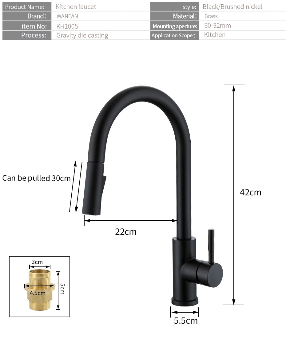 Smart Touch Kitchen Faucets Crane For Sensor Kitchen Water Tap Sink