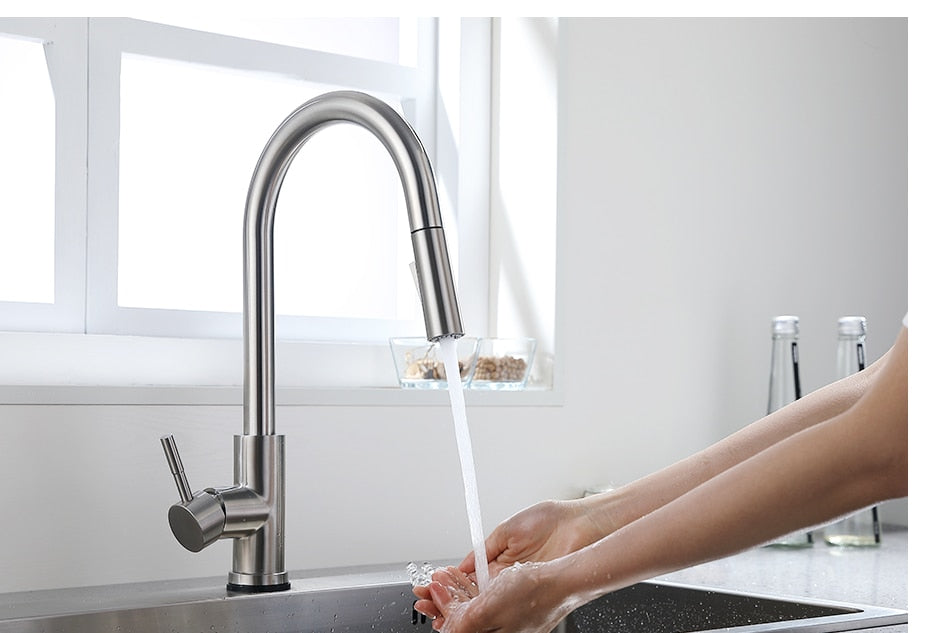 Smart Touch Kitchen Faucets Crane For Sensor Kitchen Water Tap Sink