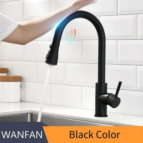 Smart Touch Kitchen Faucets Crane For Sensor Kitchen Water Tap Sink