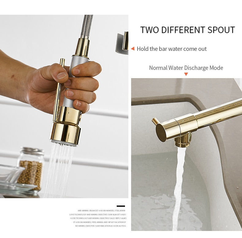 Kitchen Faucets Gold Torneira Para Cozinha Faucet for Kitchen Sink